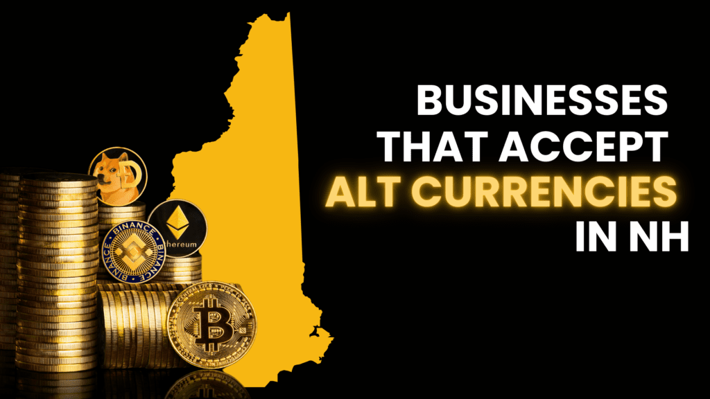 Businesses that accept alternative currencies in New Hampshire