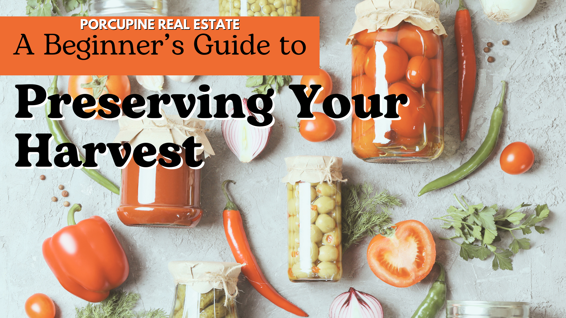 A Beginner's Guide to Preserving Your Harvest